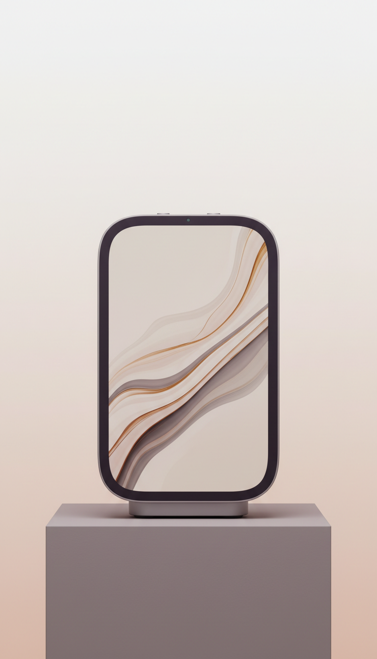 Tempered Glass Smart Home Hub