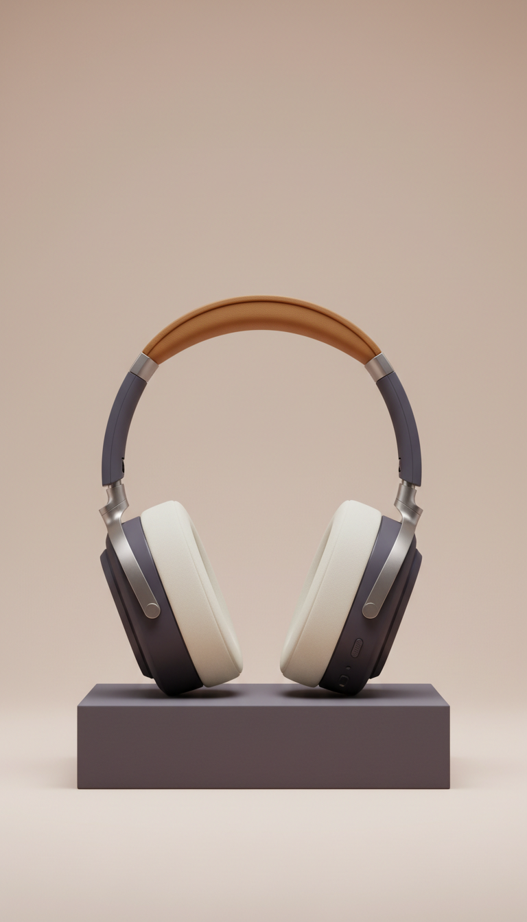 Wireless Earbuds in Anodized Aluminum